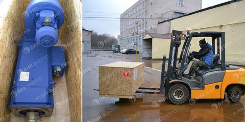 Выполнили замену французского двигателя на электромотор Femsan 145 кВт